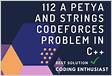 112A Petya and Strings Codeforces Solution TeaGuf